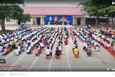 Ngày hội Thiếu nhi vui khỏe trường TH Nguyễn Viết Xuân